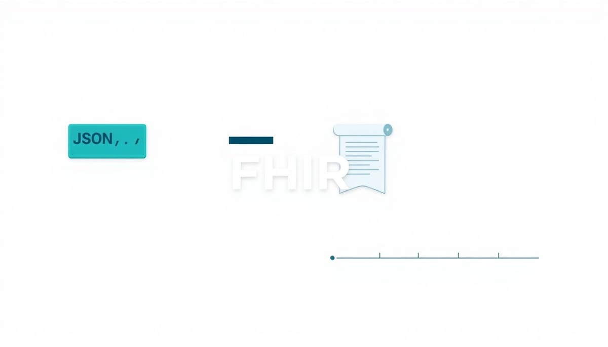 FHIR JSON 與臨床敘事與時間軸比較