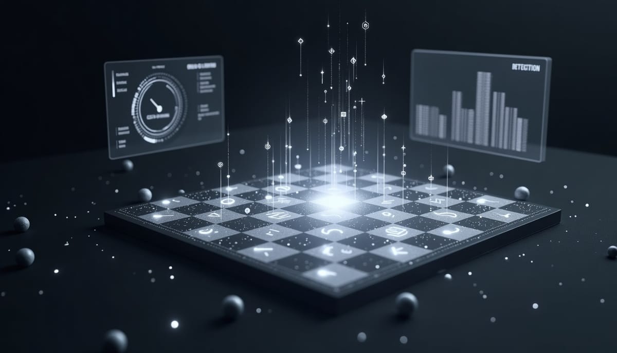 水印棋局資訊博弈示意