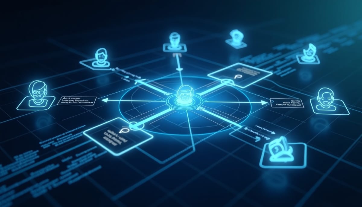 多代理StoryMI LLM流程示例概念設計