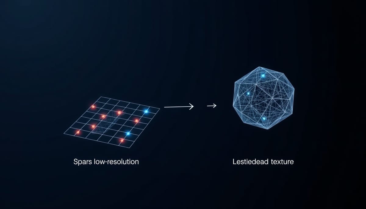 稀疏注意力擴大上下文重建高保真3D物件