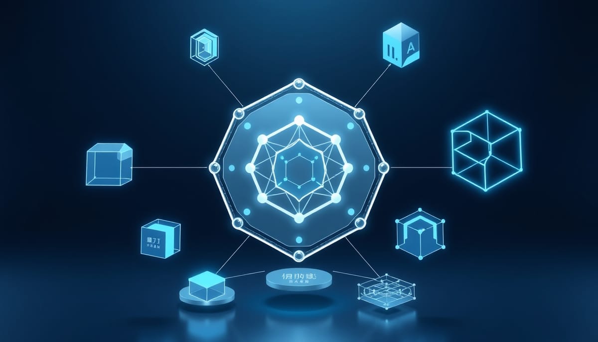 驗證迴圈與專業模型架構的抽象視覺