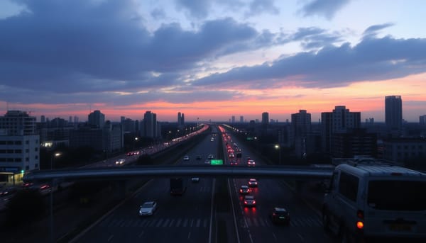 高速公路情境自我對弈示意