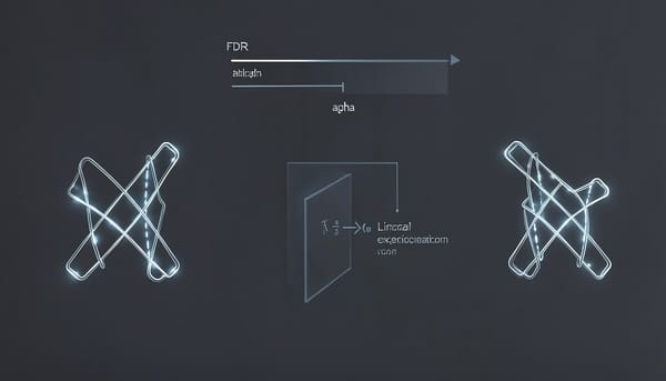線性期望約束與雙模型路由示意
