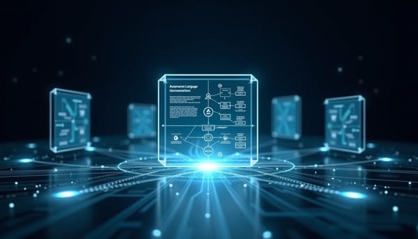 AI自然語言測試生成概念圖