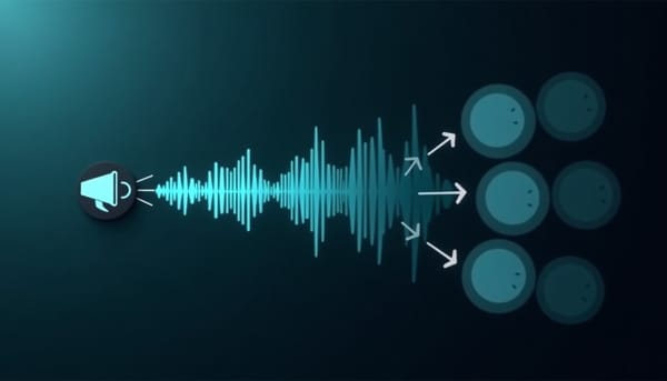 單鏡頭多方語音投影系統