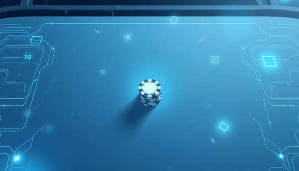 抽象撲克桌與隱藏狀態資料流