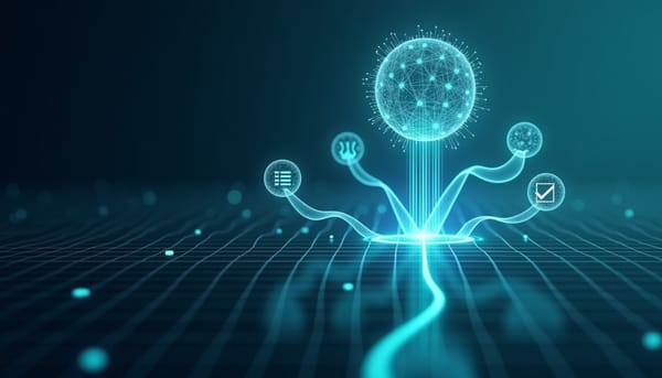 大語言模型集體經驗與偽理性示意